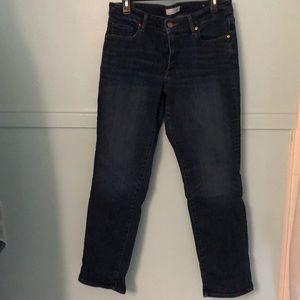 Loft Curvy Straight jeans